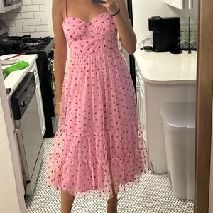 Betsy Johnson Heart midi Dress